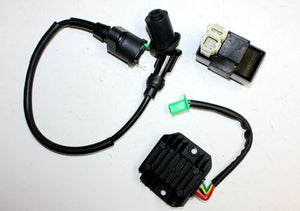 Ignition Coil + CDI UNIT+ Regulator GY6 125cc 150cc